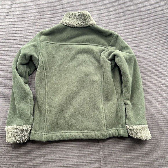 Patagonia Synchilla Fleece Jacket Women Medium Green Polyester Outdoors. - Picture 2 of 9